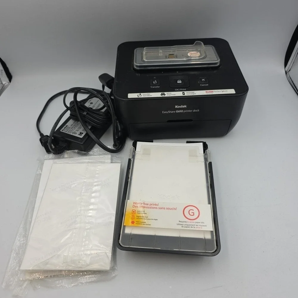 Kodak EasyShare G610 Printer Dock Digital Camera Photo Printing PB23 Untested
